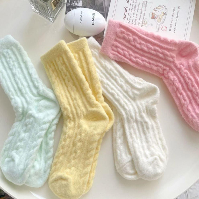 Warm and Soft Plush Socks