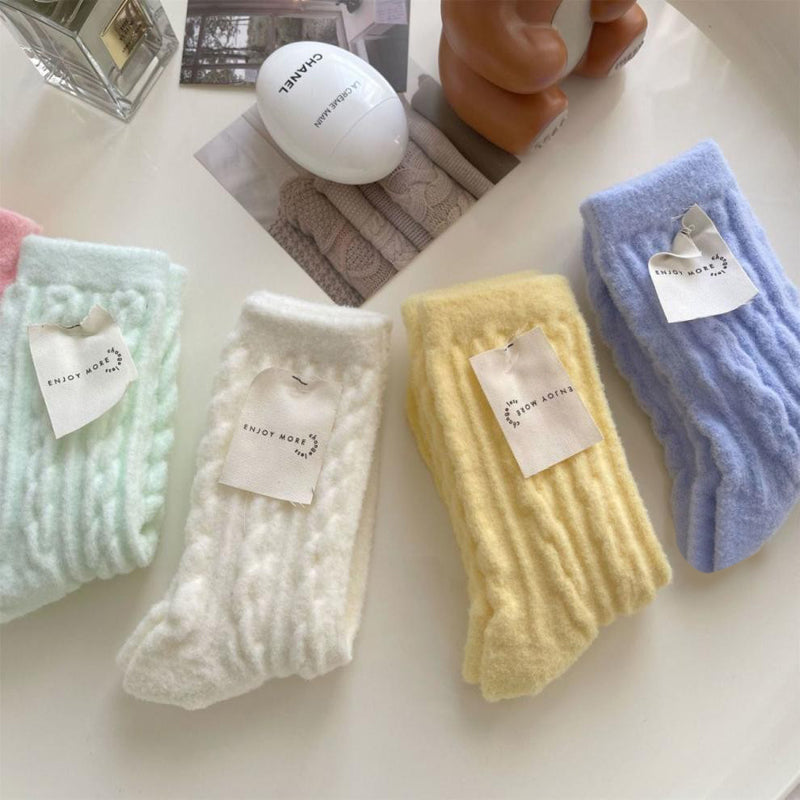 Warm and Soft Plush Socks