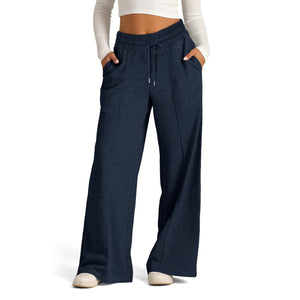 Stylish Solid Color Casual Pants for a Relaxed Look