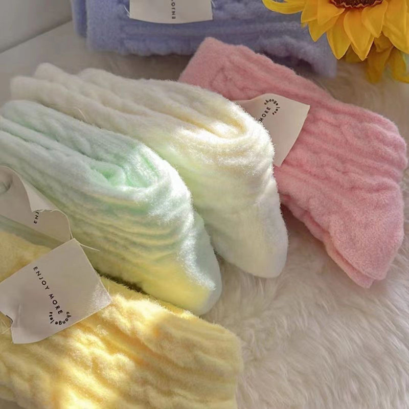 Warm and Soft Plush Socks