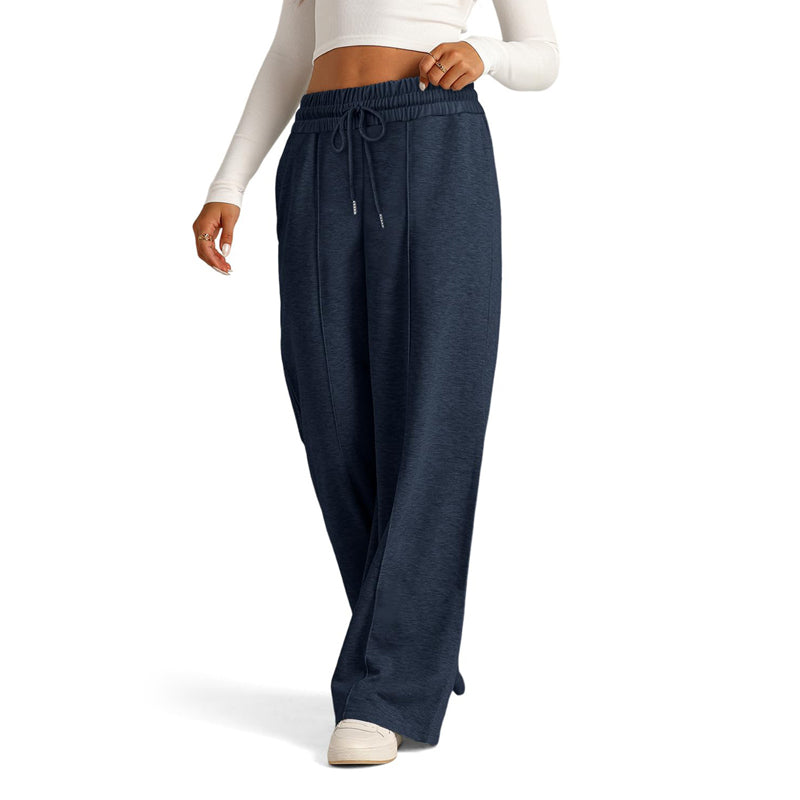 Stylish Solid Color Casual Pants for a Relaxed Look