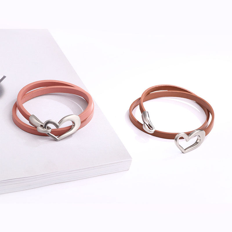 Charming Bohemian Heart Bracelet