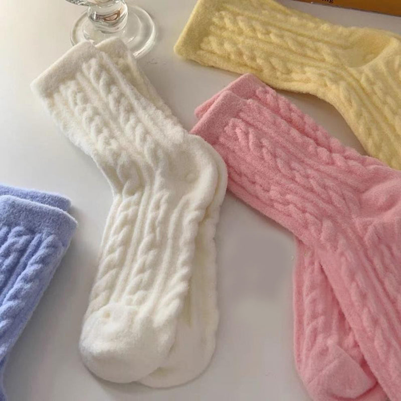 Warm and Soft Plush Socks