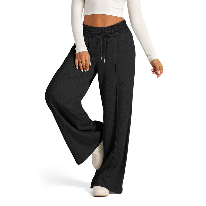 Stylish Solid Color Casual Pants for a Relaxed Look