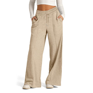 Stylish Solid Color Casual Pants for a Relaxed Look