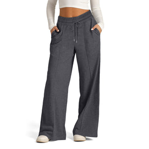 Stylish Solid Color Casual Pants for a Relaxed Look