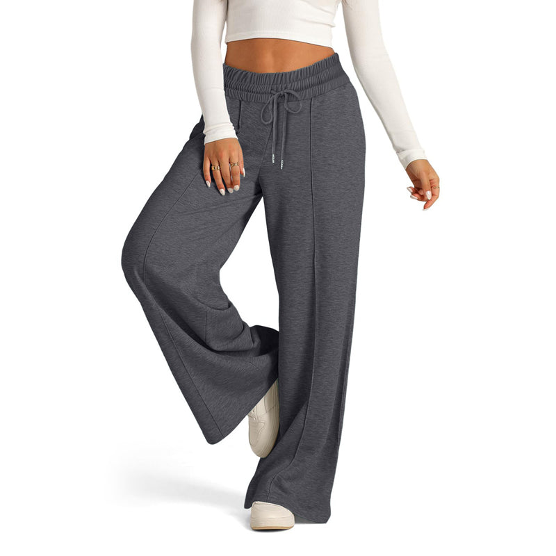 Stylish Solid Color Casual Pants for a Relaxed Look