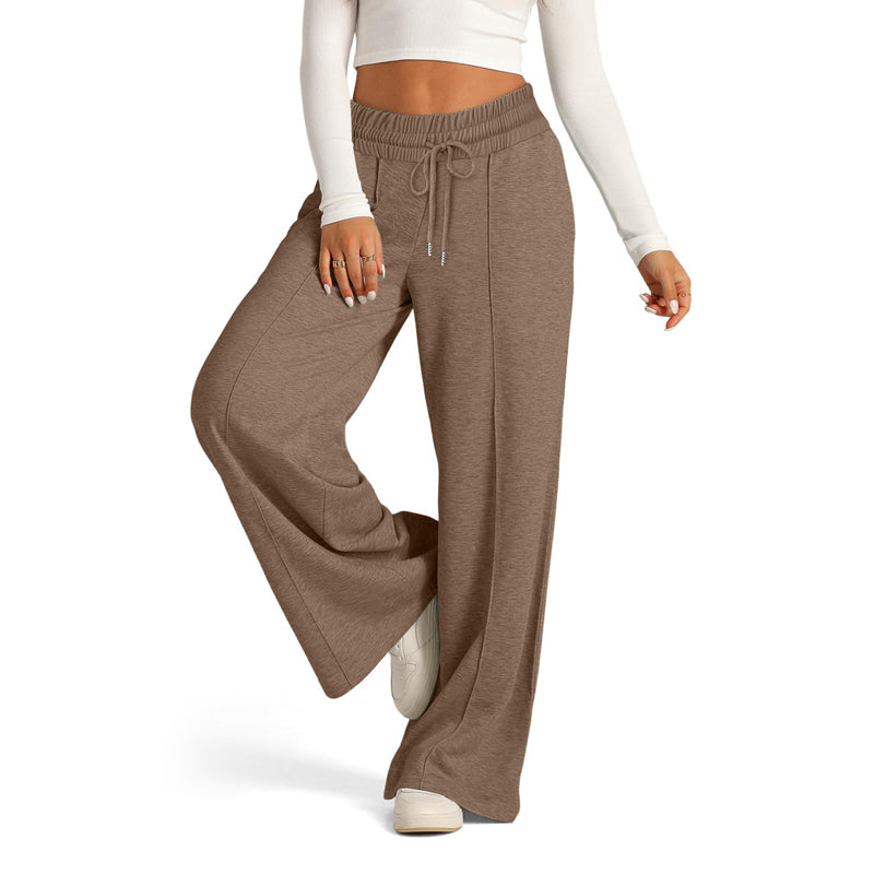 Stylish Solid Color Casual Pants for a Relaxed Look