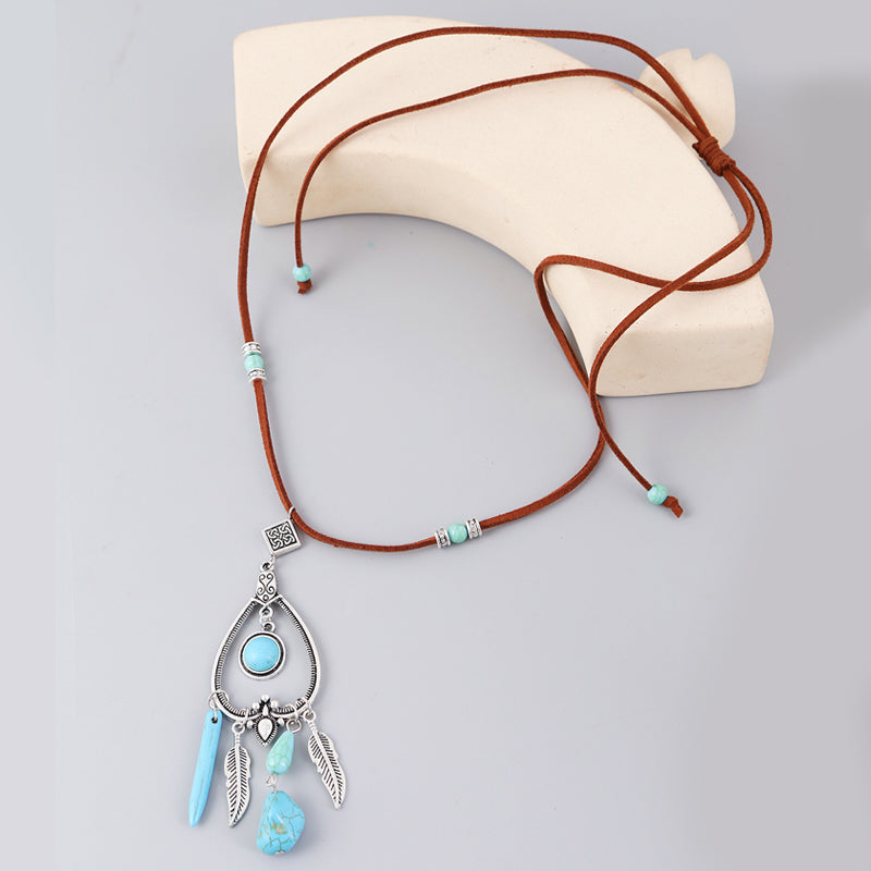 Bohemian Charm Pendant Necklace
