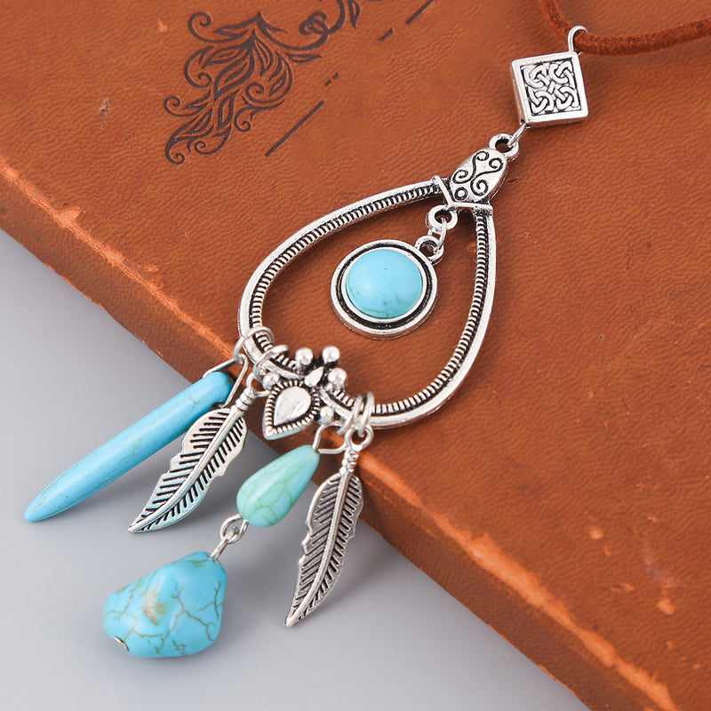 Bohemian Charm Pendant Necklace