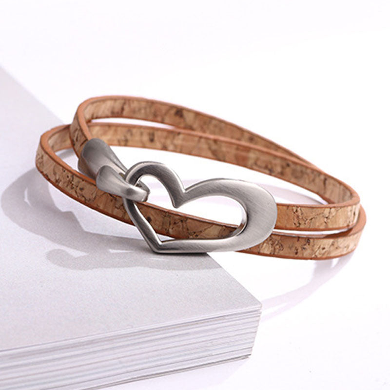 Charming Bohemian Heart Bracelet