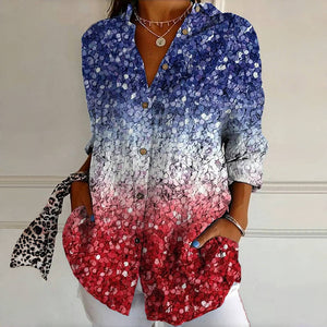 Chic Vintage Tunic Blouse