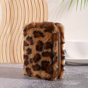 Chic Vintage Leopard Print Coin Purse