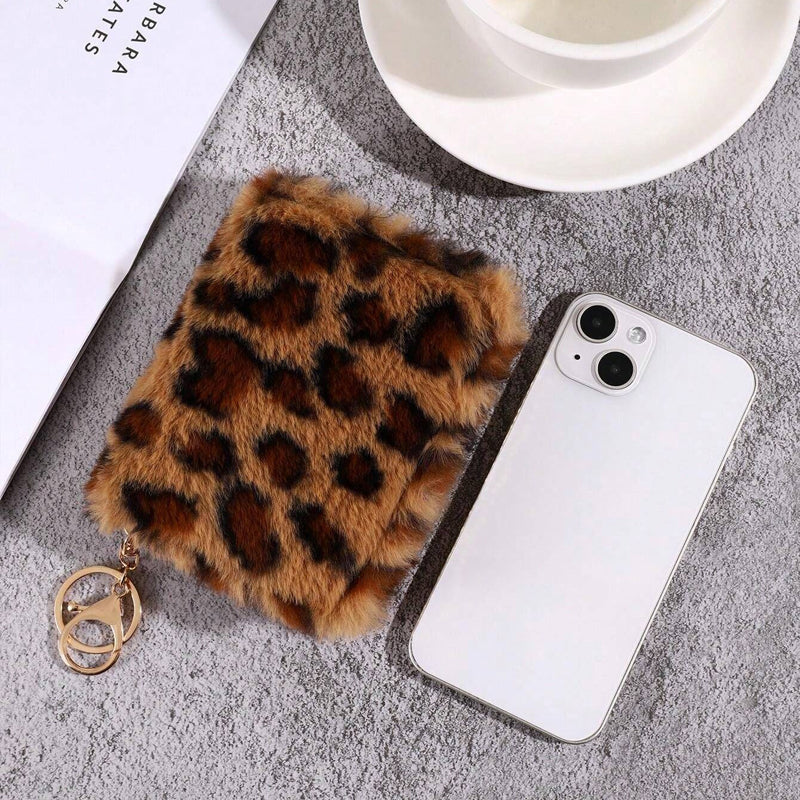 Chic Vintage Leopard Print Coin Purse