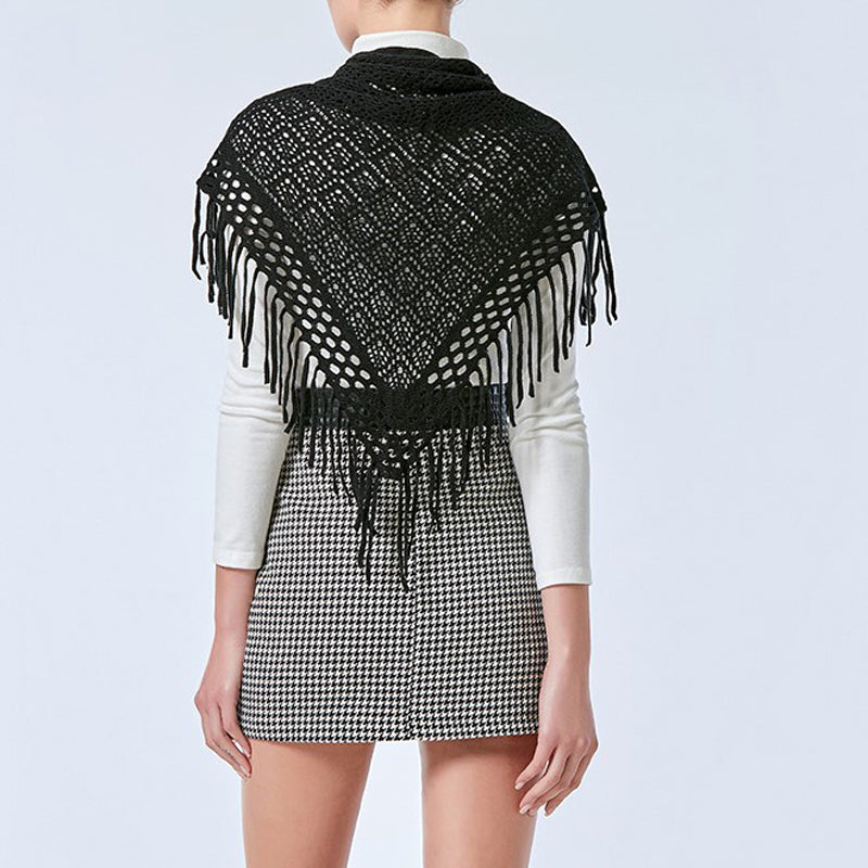 Sophisticated Hollow Scarf