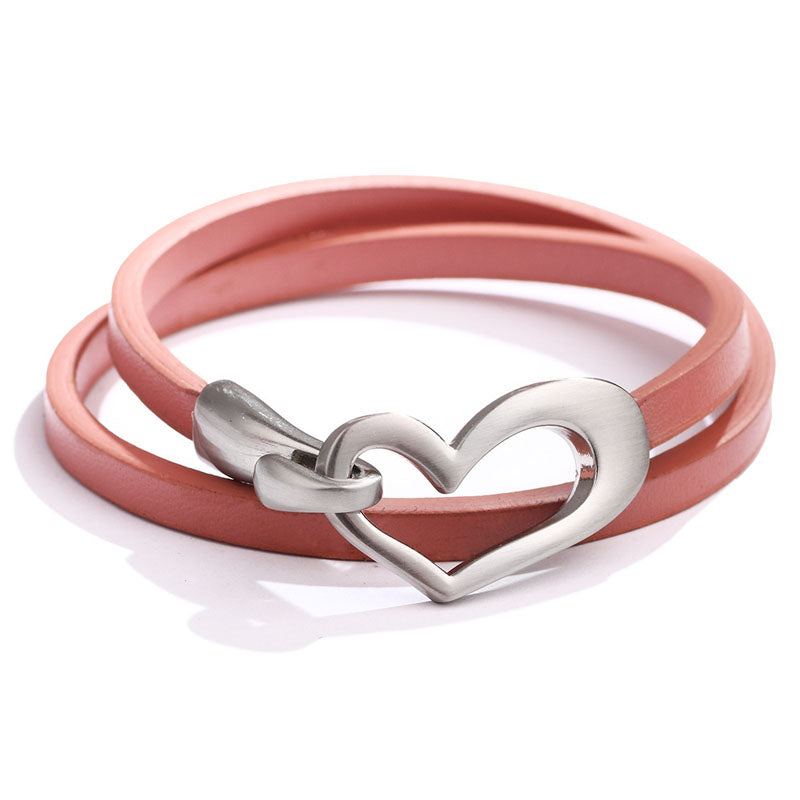 Charming Bohemian Heart Bracelet