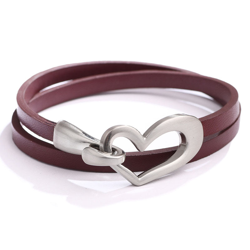 Charming Bohemian Heart Bracelet