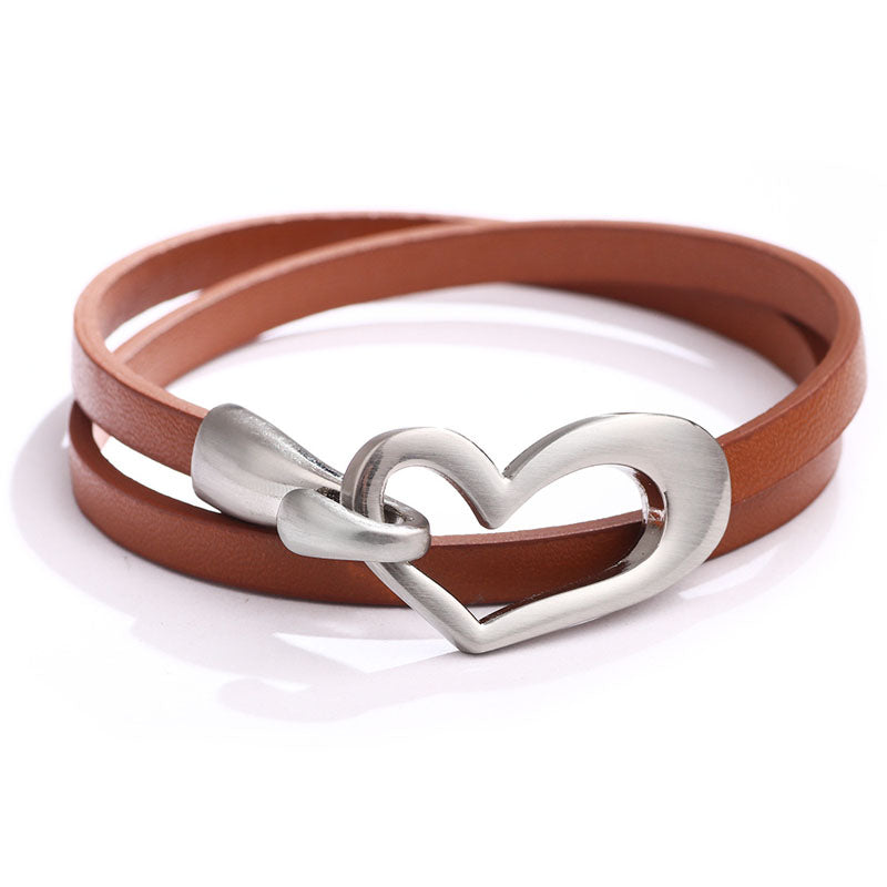 Charming Bohemian Heart Bracelet