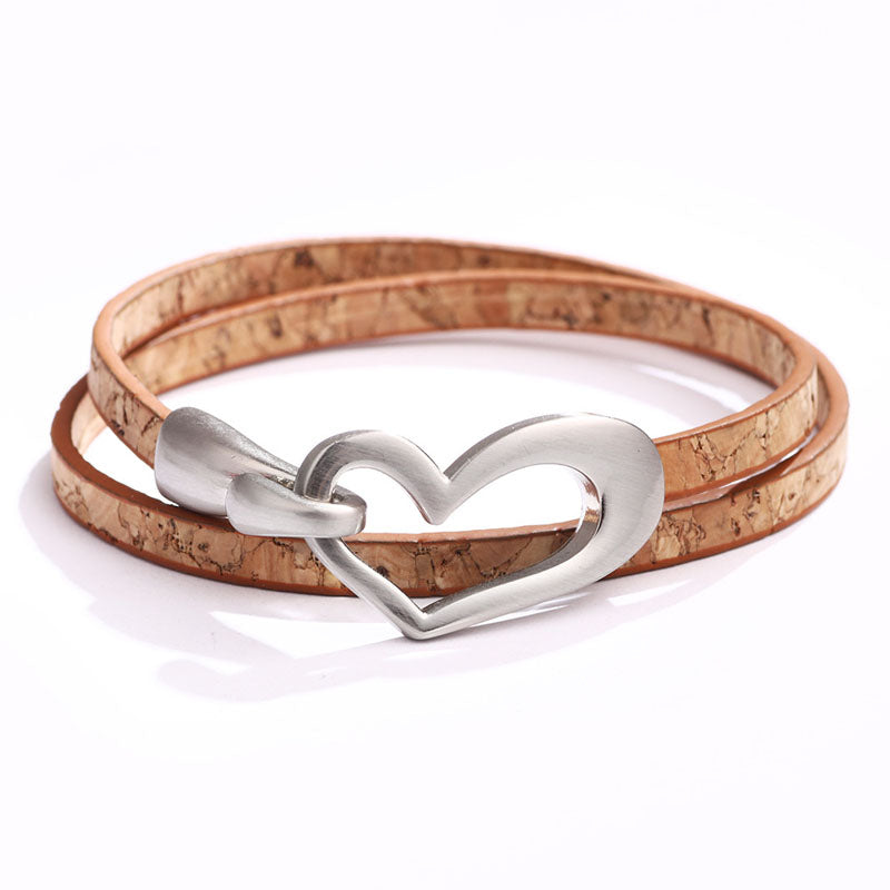Charming Bohemian Heart Bracelet