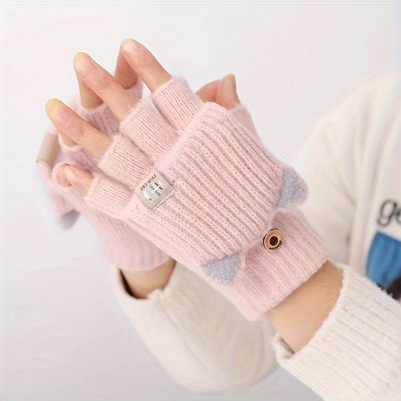 Colorful Cartoon Gloves for Warmth and Style