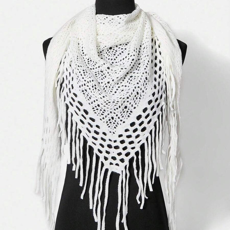 Sophisticated Hollow Scarf