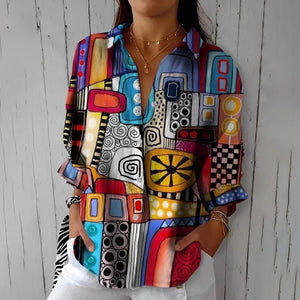 Chic & Relaxed Casual Blouse