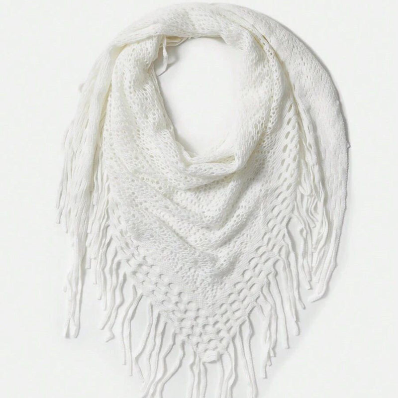Sophisticated Hollow Scarf