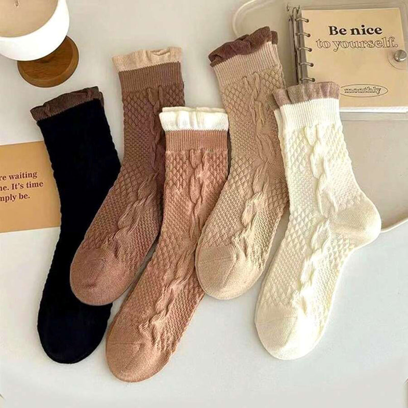 Retro Chic Relaxed Socks