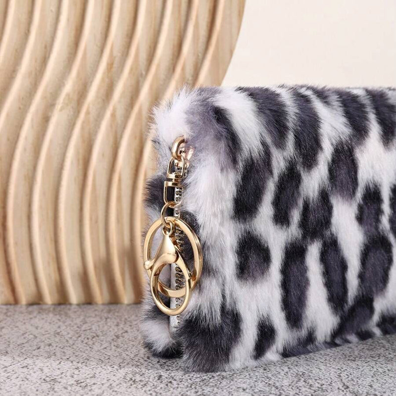 Chic Vintage Leopard Print Coin Purse