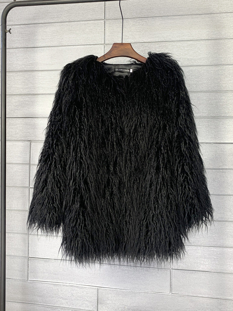 Carolina | Luxuriöser Fellmantel