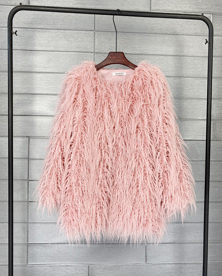 Carolina | Luxuriöser Fellmantel