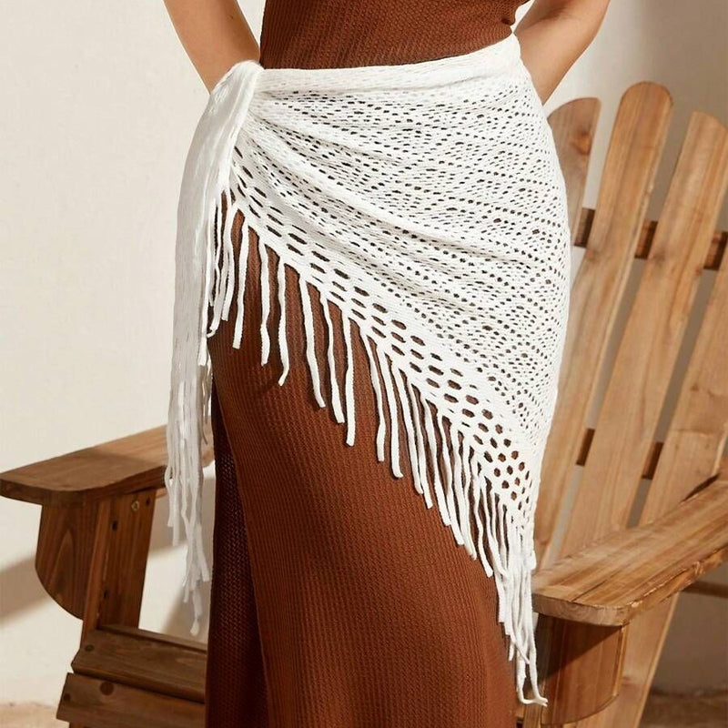 Sophisticated Hollow Scarf