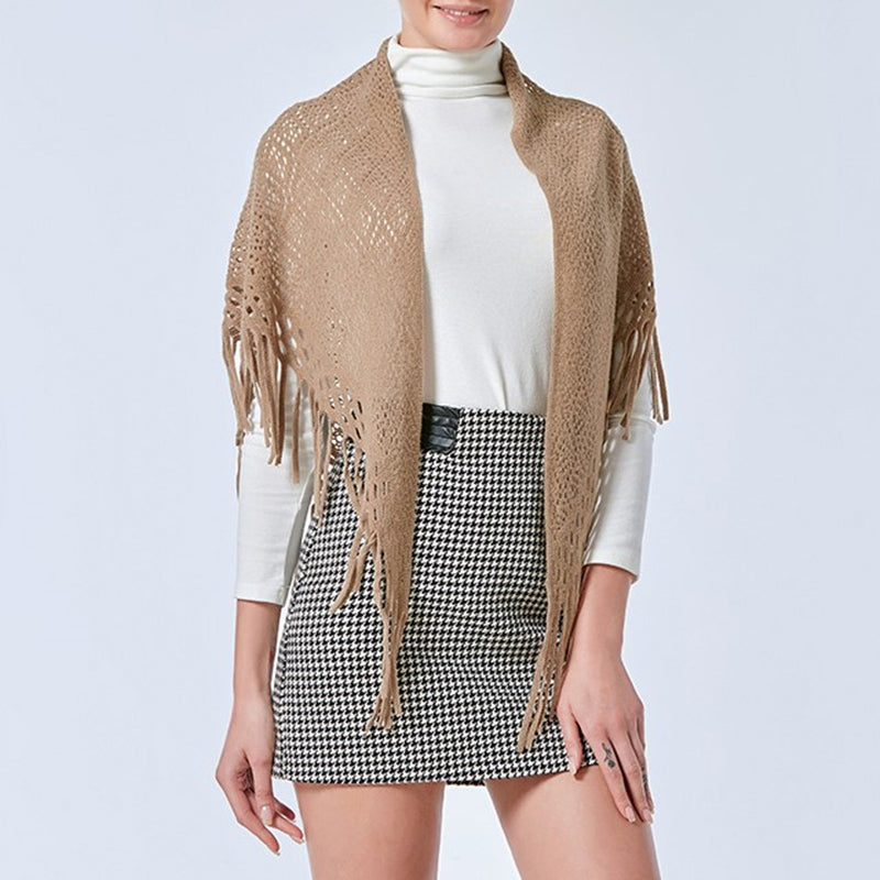 Sophisticated Hollow Scarf