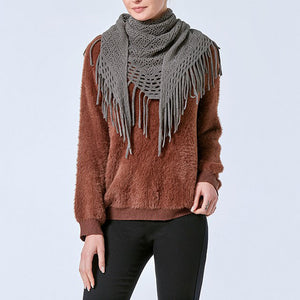 Sophisticated Hollow Scarf