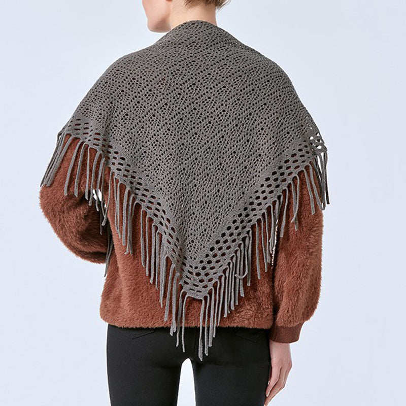 Sophisticated Hollow Scarf