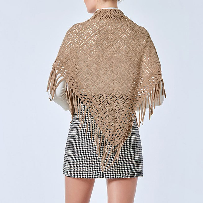 Sophisticated Hollow Scarf
