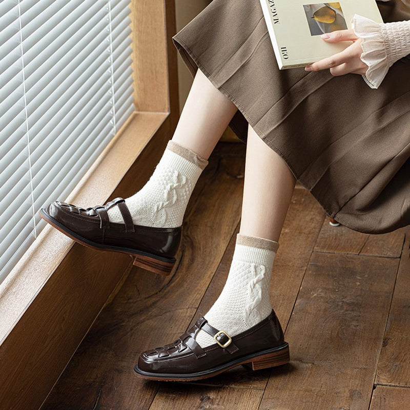 Retro Chic Relaxed Socks