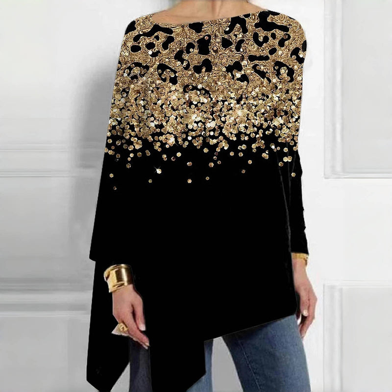 Chic Asymmetrical Blouse