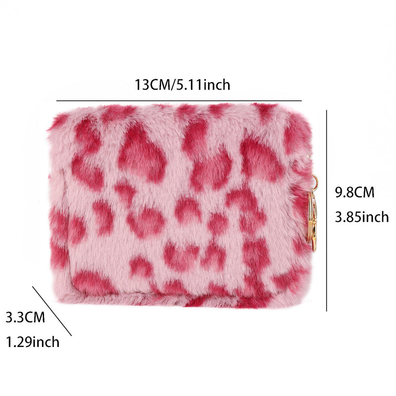 Chic Vintage Leopard Print Coin Purse