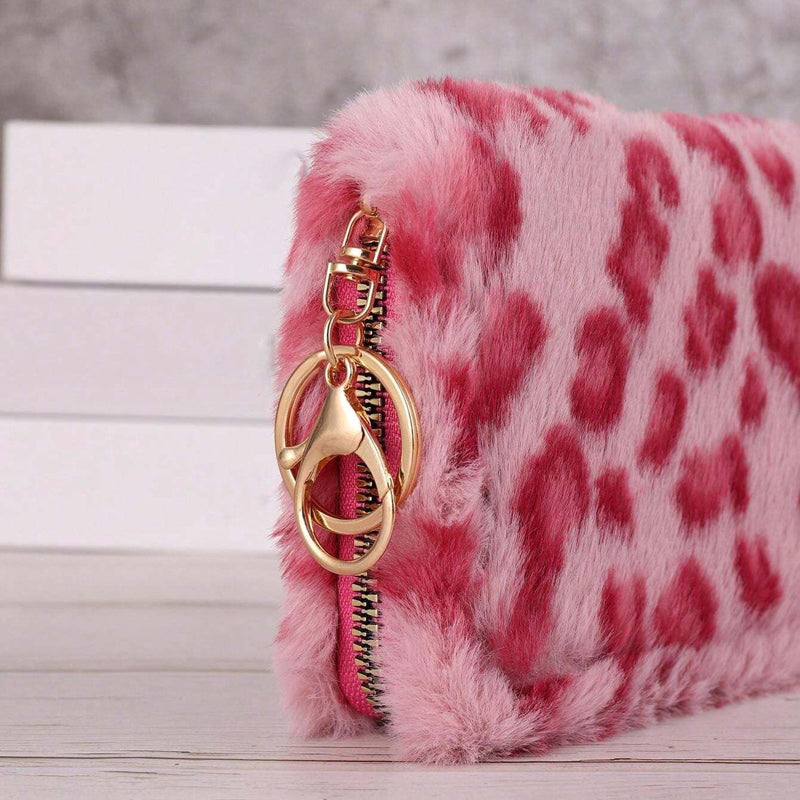 Chic Vintage Leopard Print Coin Purse