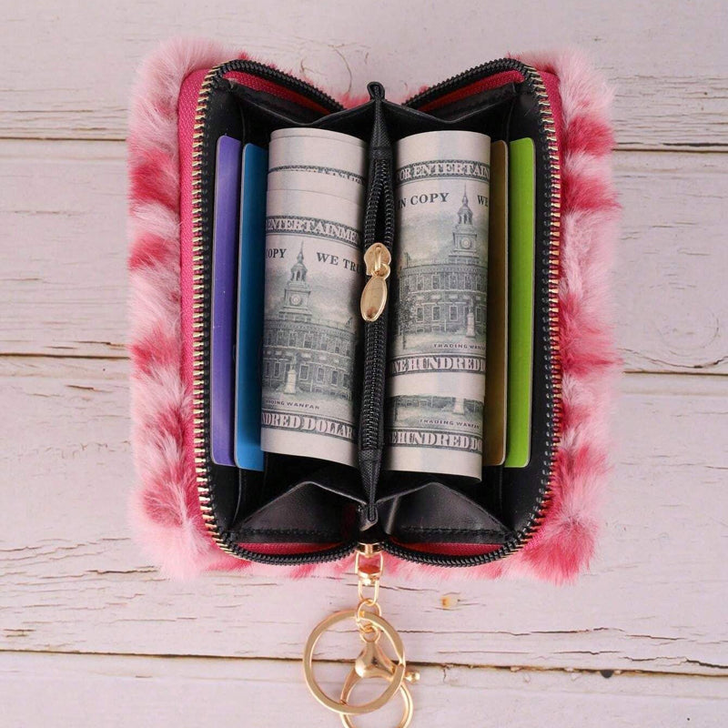 Chic Vintage Leopard Print Coin Purse
