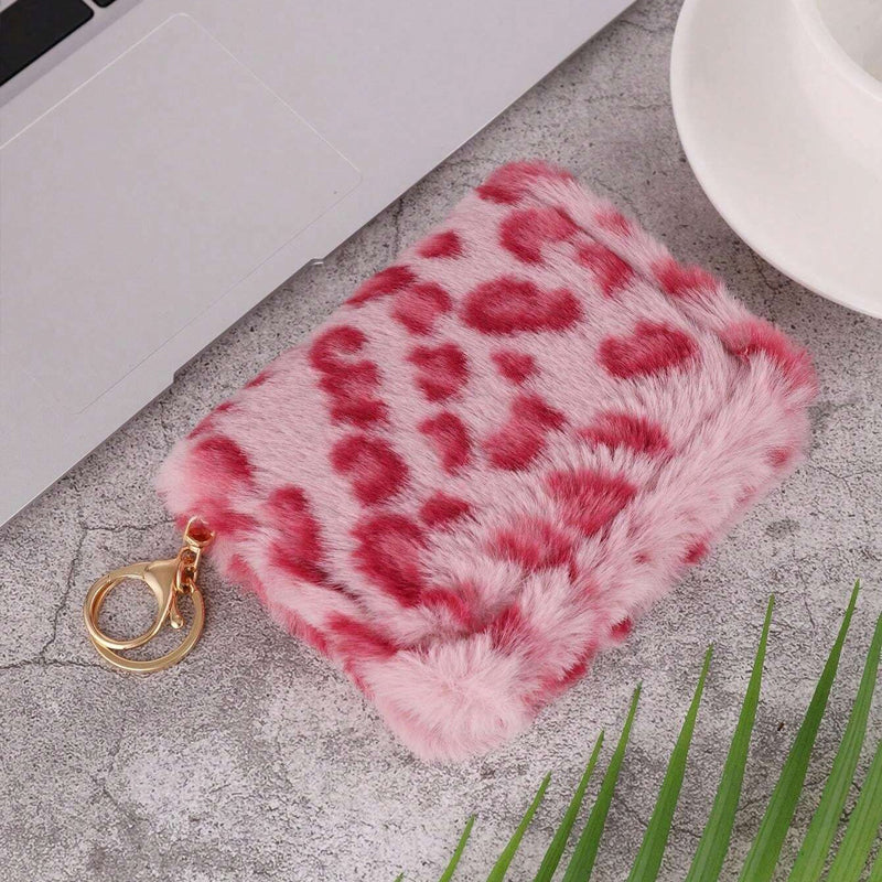 Chic Vintage Leopard Print Coin Purse