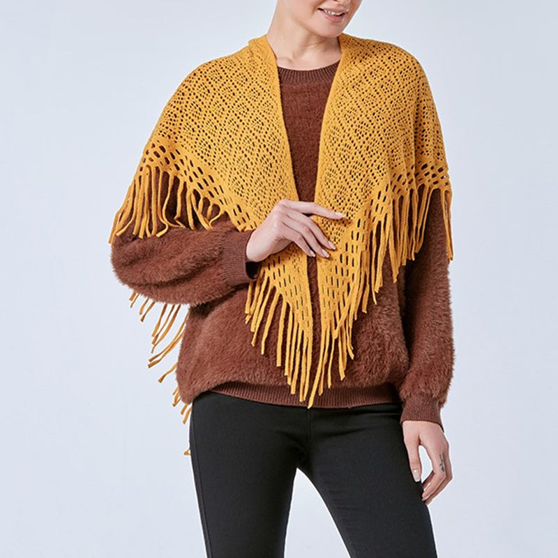 Sophisticated Hollow Scarf