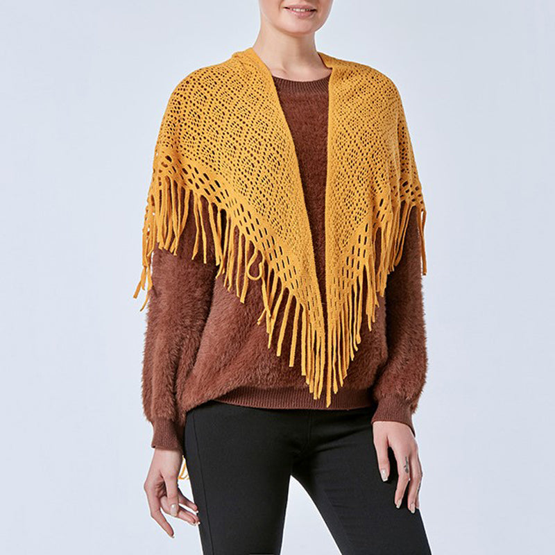 Sophisticated Hollow Scarf