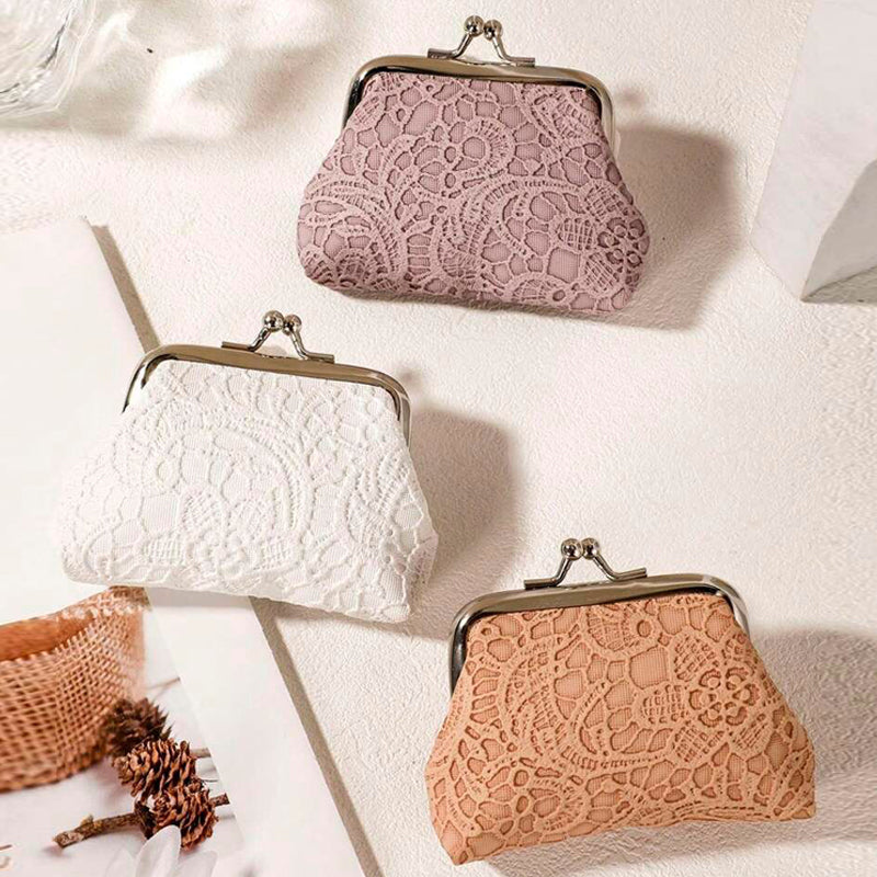 Chic Vintage Lace Coin Purse
