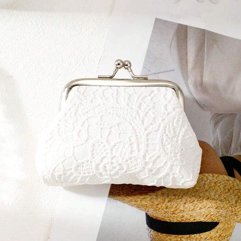 Chic Vintage Lace Coin Purse