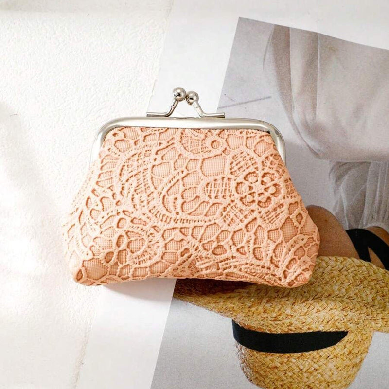 Chic Vintage Lace Coin Purse