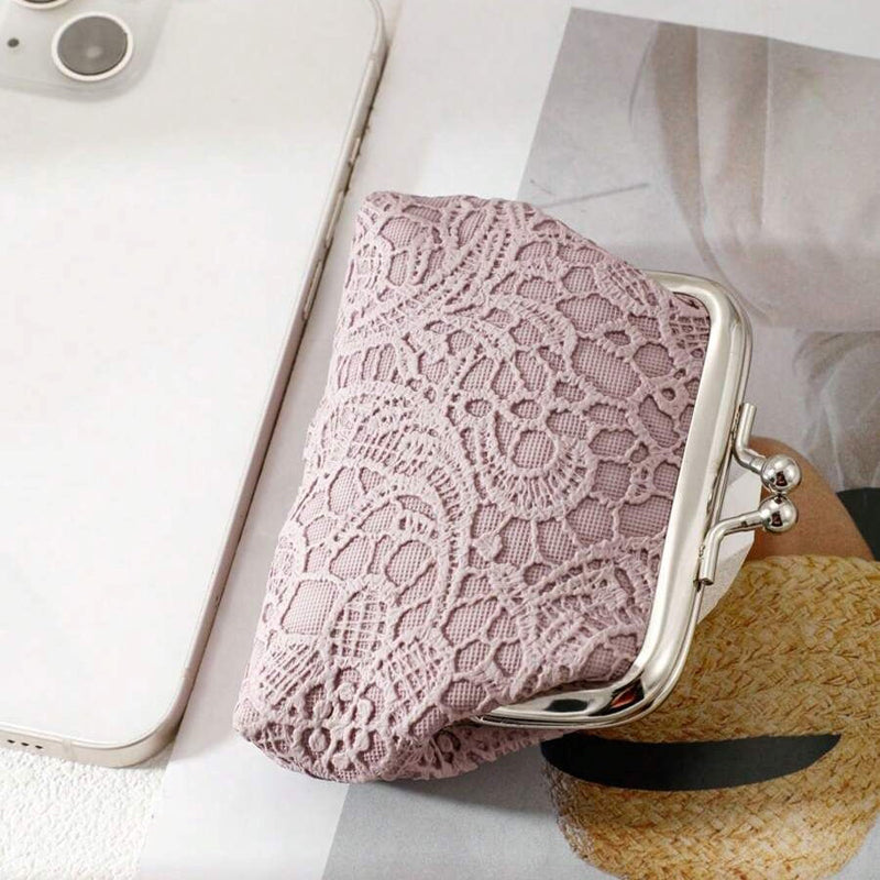 Chic Vintage Lace Coin Purse