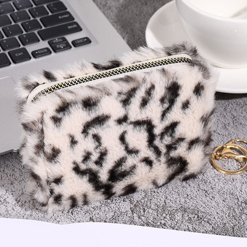 Chic Vintage Leopard Print Coin Purse