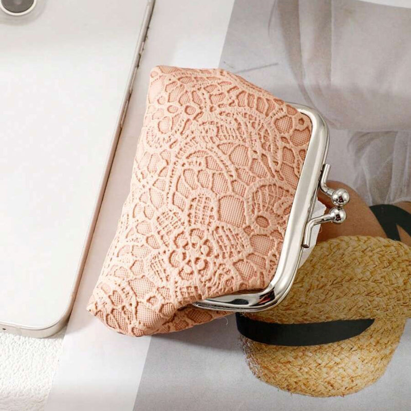 Chic Vintage Lace Coin Purse